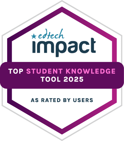 Award: Top Student Knowledge Tool 2025.