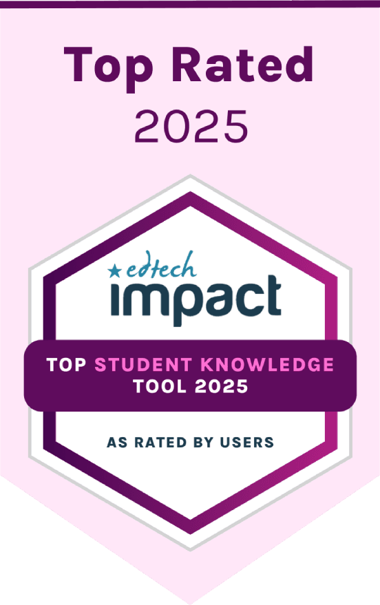 Award: Top Student Knowledge Tool 2025.