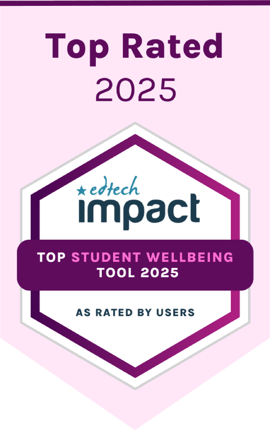 Award: Top Student Wellbeing Tool 2025.