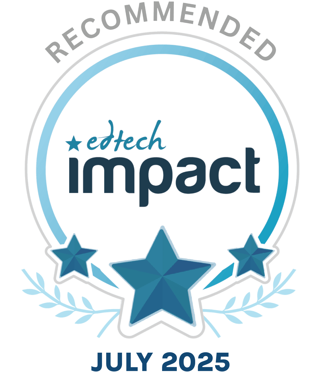 Teacher recommended certification for 2025/07